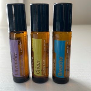 Essential Oils DoTERRA Roll on (3) Variety Pack NEW Unopened
